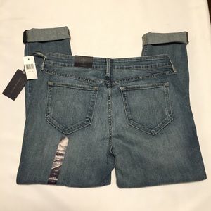 NYDJ Ankle Jeans NWT Sz 18P Distress 33x26 Petite